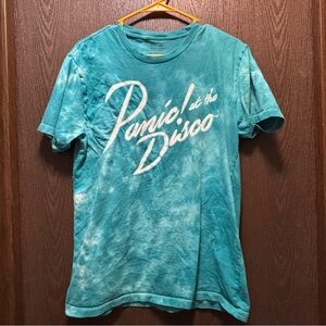 Panic! at the Disco Teal Tie-Dye T-Shirt